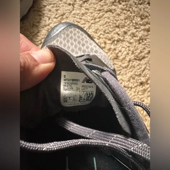 New Balance Kaymin v1 Gray Blue Trail Running Shoes Women's WTKYM881 - Picture 7 of 7